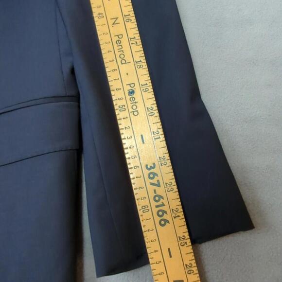 Men’s Brooks Brothers Explorer Madison Fit Wool Blazer Sport Coat Blue Size 48R - Picture 6 of 9